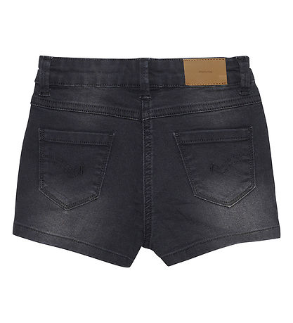 Minymo Shorts - Stretch - Grey Black Minymo Shorts - Stretch - Grey Black