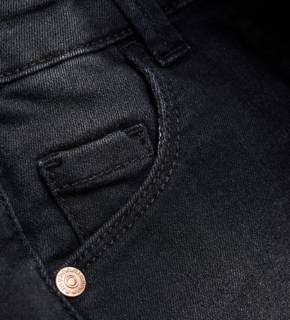 Minymo Shorts - Stretch - Grey Black Minymo Shorts - Stretch - Grey Black