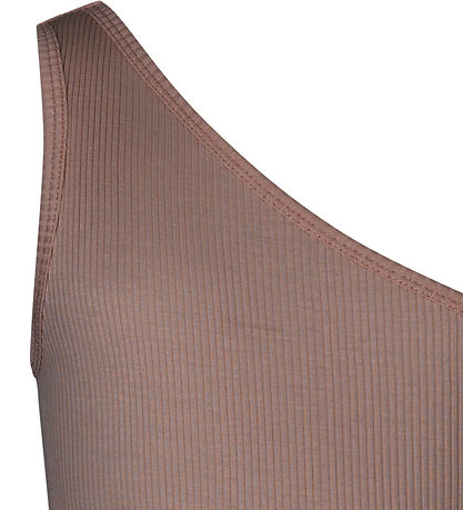 Rosemunde Top - One Shoulder - Dark Sand Rosemunde Top - One Shoulder - Dark Sand