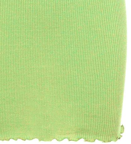 Rosemunde Kjole - Rib - Guava Green