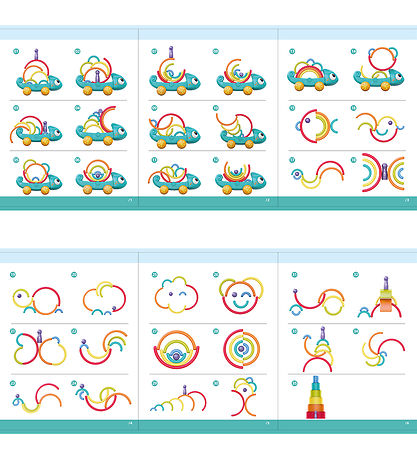 Kinder and Kids Trækdyr - Regnbue Kamæleon m. Multi Funktion Kinder and Kids Trækdyr - Regnbue Kamæleon m. Multi Funktion