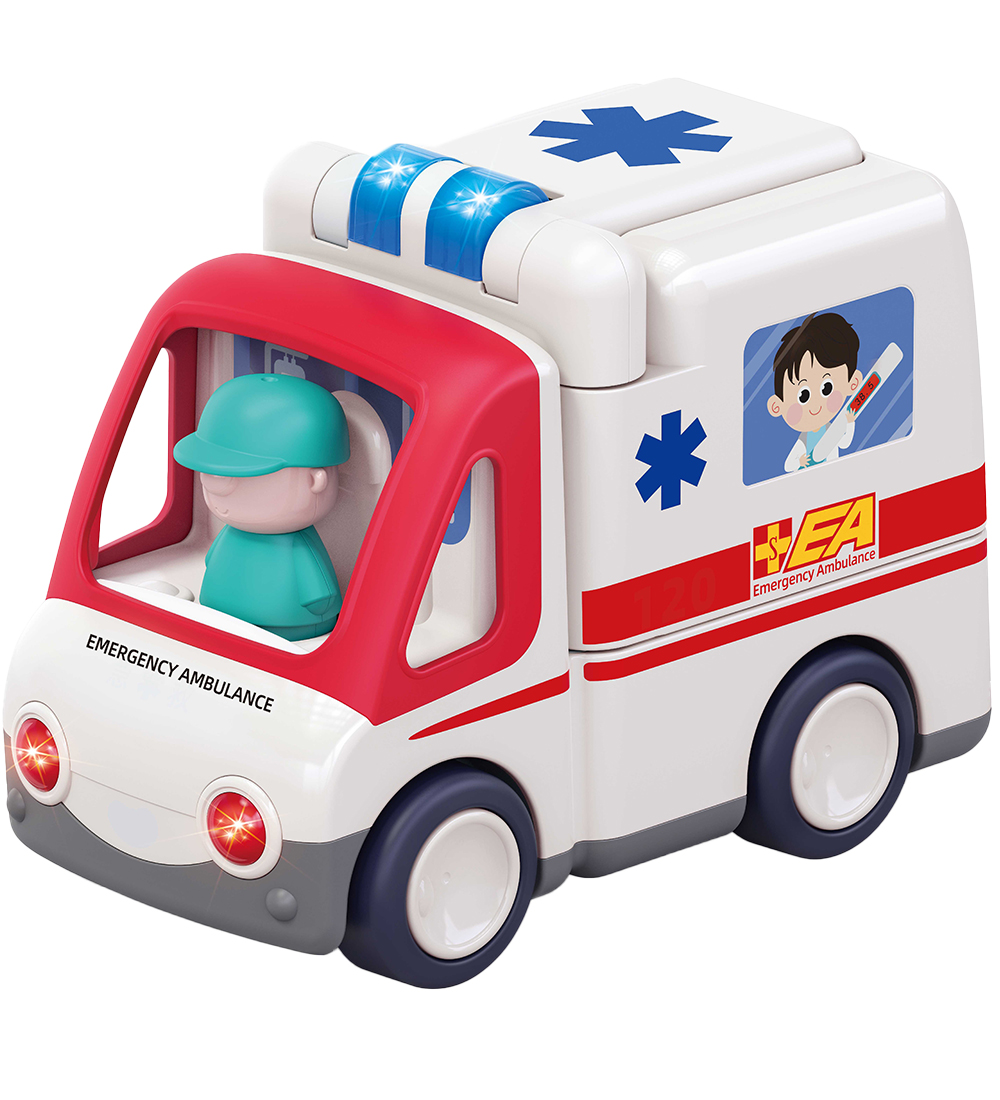 Kinder and Kids Ambulance - m. Licht, Musik und Bewegung - Kinder and Kids - One Size - Autos
