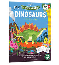 Eeboo Malebog - Lær At Tegne - Dinosaurer Eeboo Malebog - Lær At Tegne - Dinosaurer