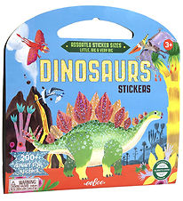 Eeboo Klistermærkebog - 200+ Klistermærker - Dinosaurer Eeboo Klistermærkebog - 200+ Klistermærker - Dinosaurer
