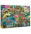 Eeboo Puslespil - 100 Brikker - 40,6x61 cm - Amfibier Eeboo Puslespil - 100 Brikker - 40,6x61 cm - Amfibier