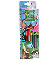 Eeboo Farveblyanter - 6 Stk. - Jumbo - Dinosaur Eeboo Farveblyanter - 6 Stk. - Jumbo - Dinosaur