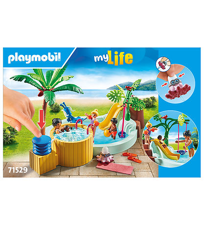Playmobil My Life - Børne Pool - 71529 - 53 Dele