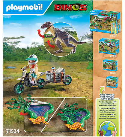 Playmobil Dinos - T-Rex Hunt - 71524 - 46 Dele