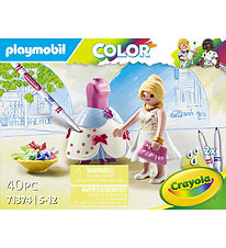 Playmobil Color - Modekjole - 71374 - 40 Dele Playmobil Color - Modekjole - 71374 - 40 Dele