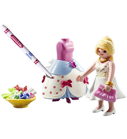 Playmobil Color - Modekjole - 71374 - 40 Dele Playmobil Color - Modekjole - 71374 - 40 Dele