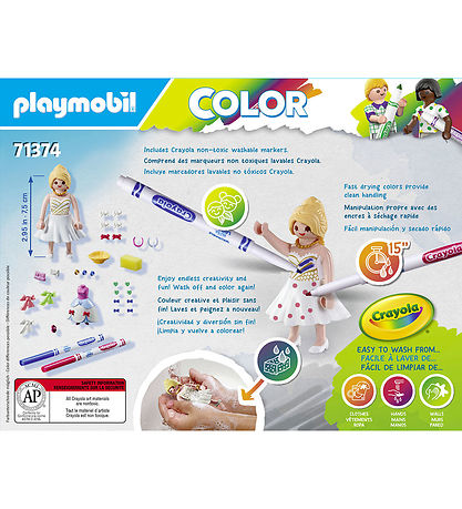 Playmobil Color - Modekjole - 71374 - 40 Dele