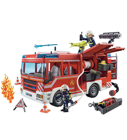 Playmobil City Action - Brandbil - 9464 - 138 Dele Playmobil City Action - Brandbil - 9464 - 138 Dele