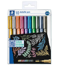 Staedtler Tuscher - 10 stk. - Metallic Calligraphy - 1-2 mm Staedtler Tuscher - 10 stk. - Metallic Calligraphy - 1-2 mm