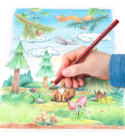 Staedtler Farveblyanter - Noris Upcycled Wood - 24 stk