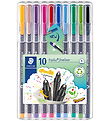 Staedtler Tuscher - 10 stk - Triplus Fineliner - 0,3 mm Staedtler Tuscher - 10 stk - Triplus Fineliner - 0,3 mm