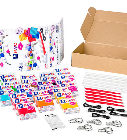 Staedtler FIMO Modellervoks m. Værktøj - Soft - 46 Dele - 26x57g Staedtler FIMO Modellervoks m. Værktøj - Soft - 46 Dele - 26x57g