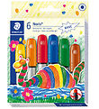 Staedtler Farvekridt - Gel Twisters - 6 stk Staedtler Farvekridt - Gel Twisters - 6 stk
