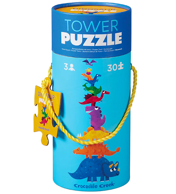 Crocodile Creek Puslespil - 30 Brikker - Dinosaur