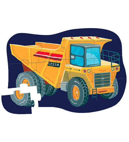 Crocodile Creek Puslespil - 12 Brikker - Construction Zone Crocodile Creek Puslespil - 12 Brikker - Construction Zone