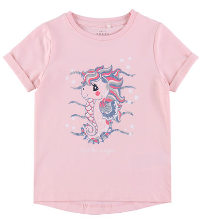 Name It T-shirt - NmfVix - 2 pak - Parfait Pink/Bright White Name It T-shirt - NmfVix - 2 pak - Parfait Pink/Bright White