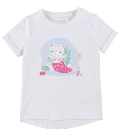 Name It T-shirt - NmfVix - 2 pak - Parfait Pink/Bright White Name It T-shirt - NmfVix - 2 pak - Parfait Pink/Bright White