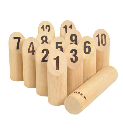 Bex Sport Havespil - Træ - Number Kubb Bex Sport Havespil - Træ - Number Kubb