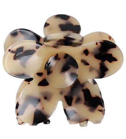 By Stær Haarspange - Adeline - 7 cm - Schwarz/Beige