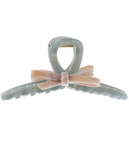 By Stær Hårklemme - Jolene - 13x5 cm - Støvet Grøn By Stær Hårklemme - Jolene - 13x5 cm - Støvet Grøn