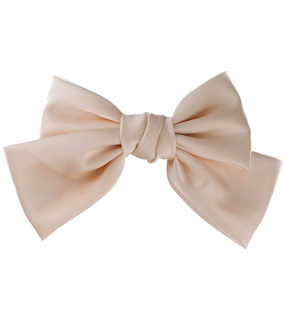 By Stær Haarschleife - Julia - 14 cm - Beige - By Stær - One Size - Haarschmuck