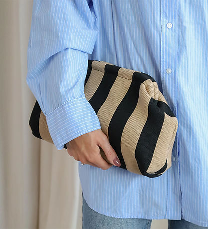 By Stær Taske - Alba Clutch - Sort/Beige