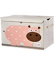 3 Sprouts Opbevaringskasse - 61x37x38 - Flodhest 3 Sprouts Opbevaringskasse - 61x37x38 - Flodhest