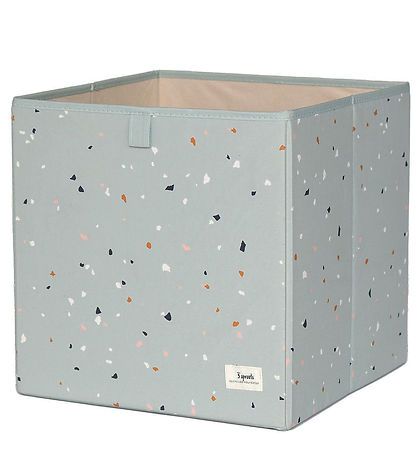 3 Sprouts Opbevaringskasse - 33x33x33 cm - Terrazzo/Grøn 3 Sprouts Opbevaringskasse - 33x33x33 cm - Terrazzo/Grøn