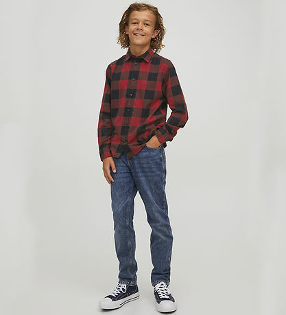 Jack & Jones Skjorte - Noos - JjEgingham - Brick Red Jack & Jones Skjorte - Noos - JjEgingham - Brick Red