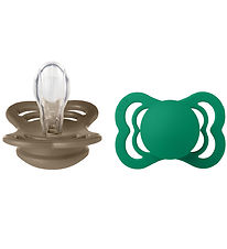 BIBS Supreme Sutter - str. 1 - 2-pak - Symmetrisk - Dark Oak/Eve BIBS Supreme Sutter - str. 1 - 2-pak - Symmetrisk - Dark Oak/Eve