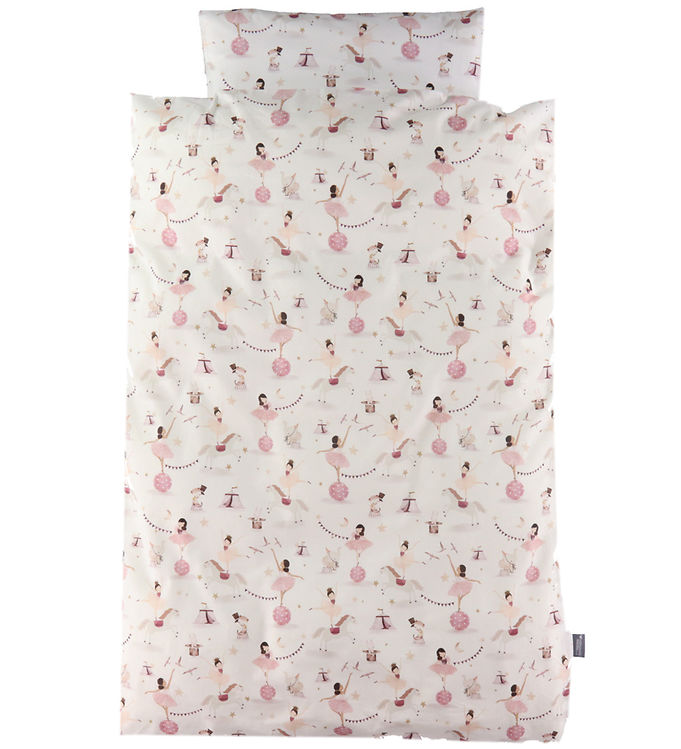 Nørgaard Madsens Sengetøj - Junior - Off White m. Ballerina