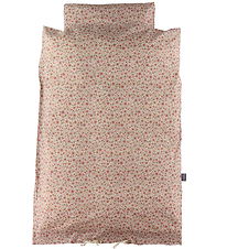 Nørgaard Madsens Sengetøj - Junior - Mauve m. Blomster Nørgaard Madsens Sengetøj - Junior - Mauve m. Blomster