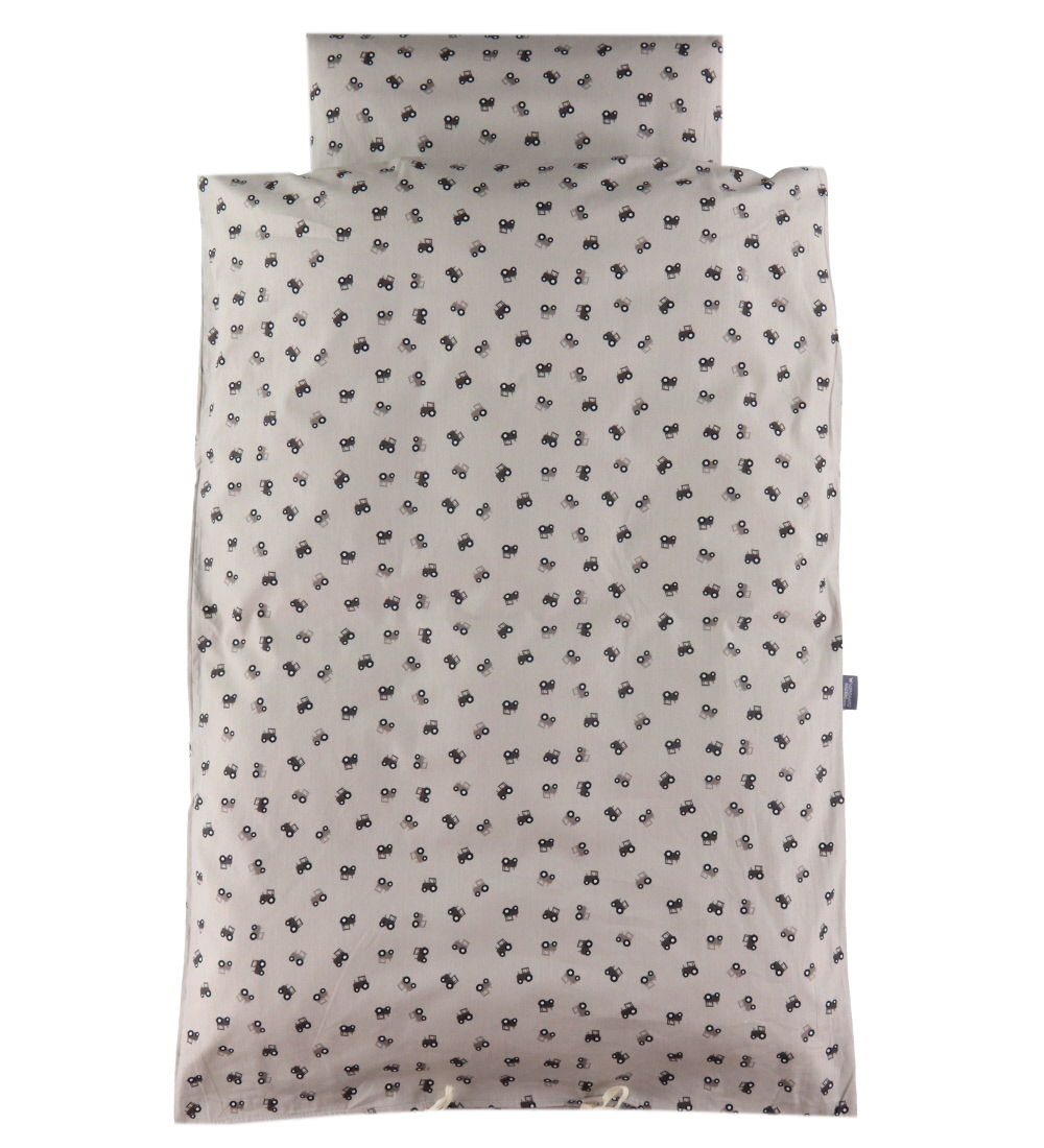Nørgaard Madsens Bettwäsche - Beige/Braun m. Traktoren - Nørgaard Madsens - Junior - Bettwäsche - junior
