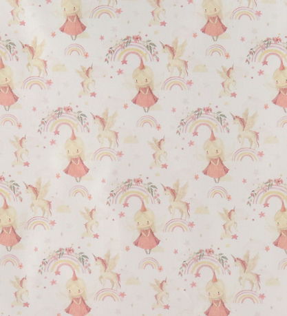 Nørgaard Madsens Sengetøj - Voksen - Beige m. Prinsesser, Regnbu Nørgaard Madsens Sengetøj - Voksen - Beige m. Prinsesser, Regnbu