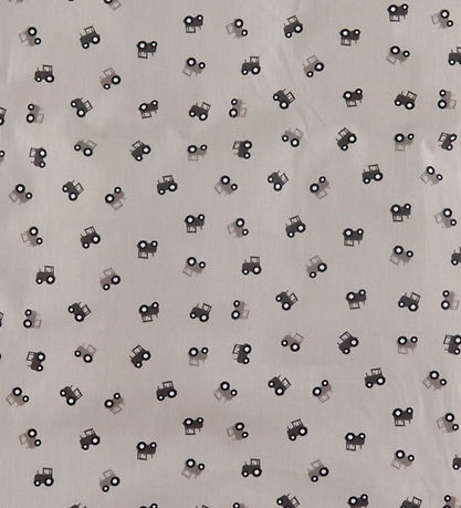 Nørgaard Madsens Sengetøj - Voksen - Beige/brun m. Traktorer Nørgaard Madsens Sengetøj - Voksen - Beige/brun m. Traktorer