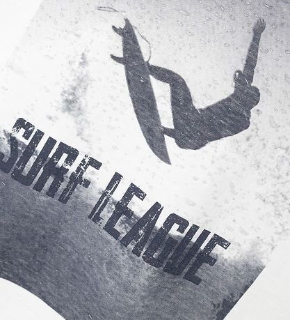 Name It T-shirt - NkmJalmo - Bright White m. Surfer Name It T-shirt - NkmJalmo - Bright White m. Surfer