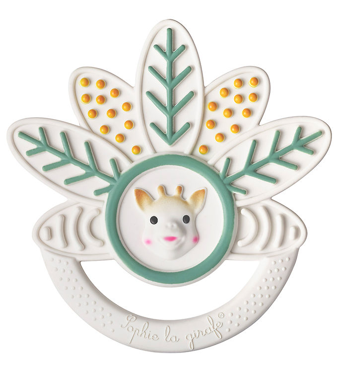 Sophie la Girafe Teething Ring Mile-Feuille - Bidering - Unisex - Gul/Grøn/Beige