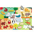 Djeco Puslespil - Træ - 22 Brikker - Puzzlo Animo Djeco Puslespil - Træ - 22 Brikker - Puzzlo Animo