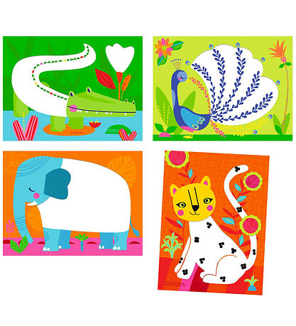 Djeco Kreasæt - Tegning Med Prikker Djeco Kreasæt - Tegning Med Prikker