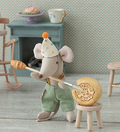 Maileg Kuffert - Lillebror Mus Kuffert m. Tøj Maileg Kuffert - Lillebror Mus Kuffert m. Tøj