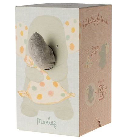 Maileg Bamse - Lullaby Friends - Elefant - 25 cm - Iron Grey