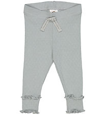 Müsli Leggings - Pointelle - Jasmin Blue Müsli Leggings - Pointelle - Jasmin Blue