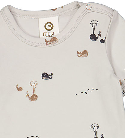 Müsli Body k/æ - Whale - Soft Blue/Mystery Blue/Shade Müsli Body k/æ - Whale - Soft Blue/Mystery Blue/Shade