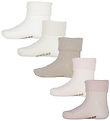 Wheat Strømper - 5-pak - Gaveæske - Evig - Rose Wheat Strømper - 5-pak - Gaveæske - Evig - Rose