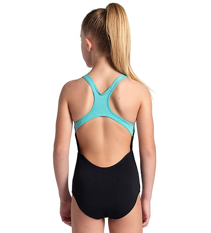 Arena Badedragt - Reflecting Pro Back - Black/Water