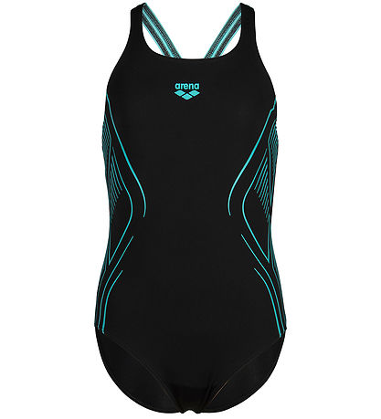 Arena Badedragt - Reflecting Pro Back - Black/Water